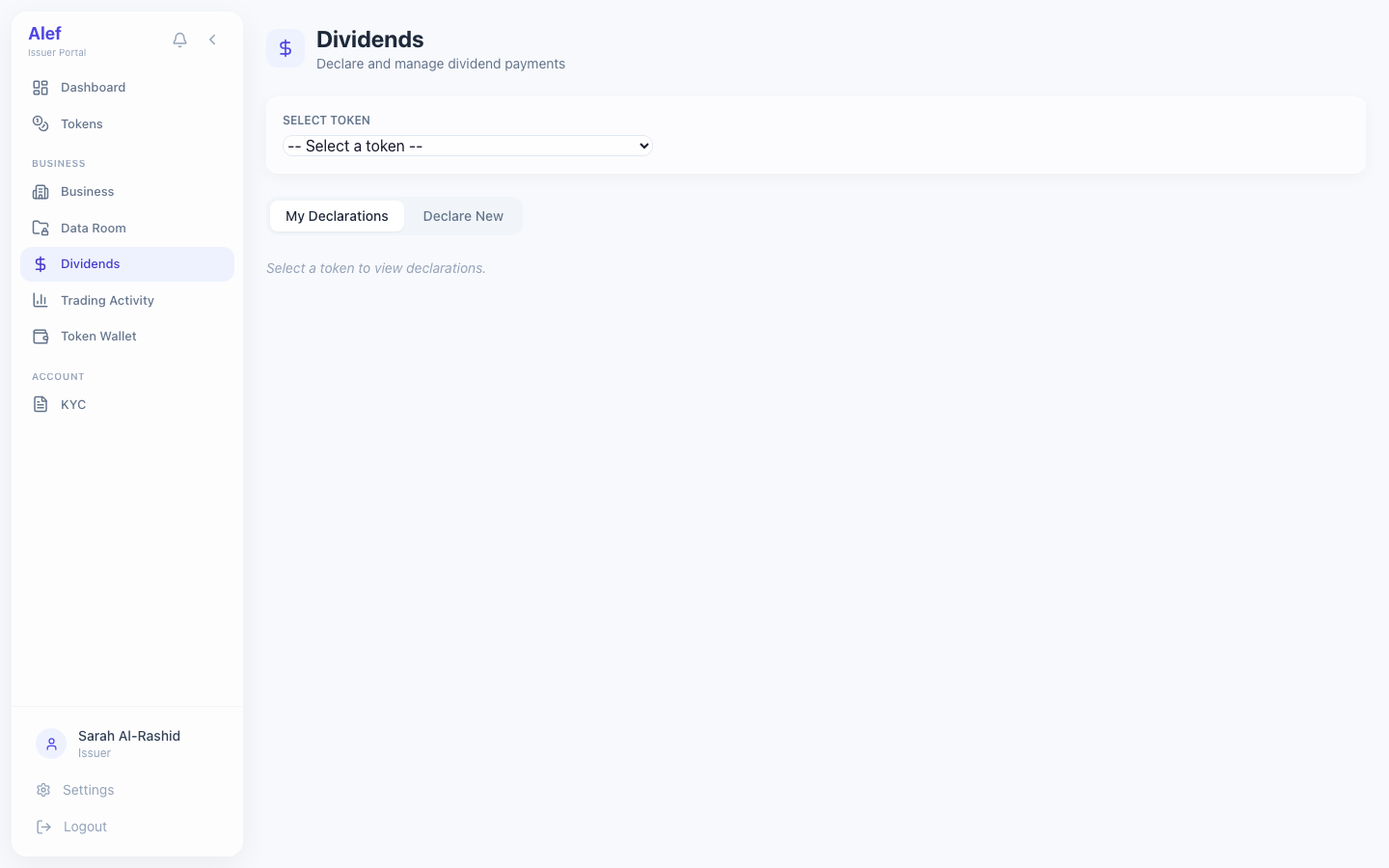 Dividend Declaration